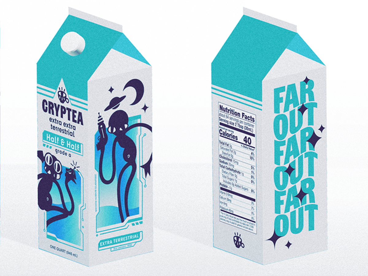 Cryptea branding and packaging thumbnail